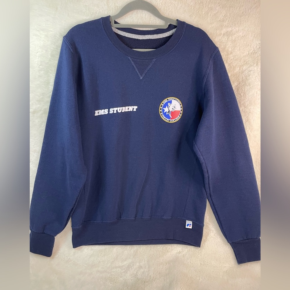 Blue EMS Student Sweater